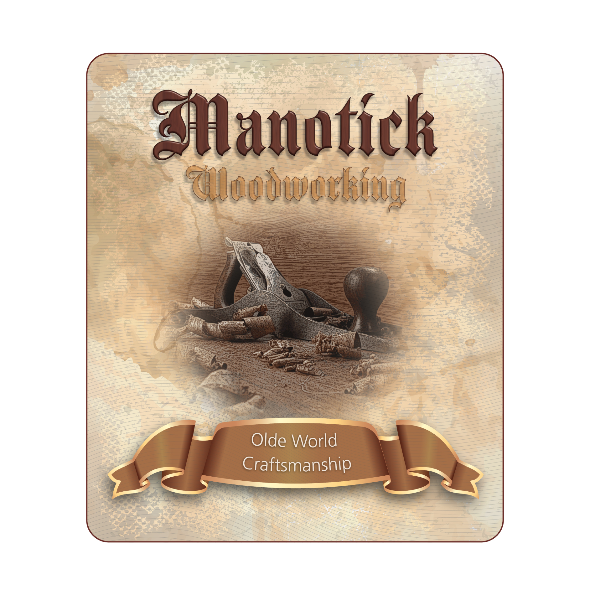 Logo Design - Signage - Manotick Woodworking