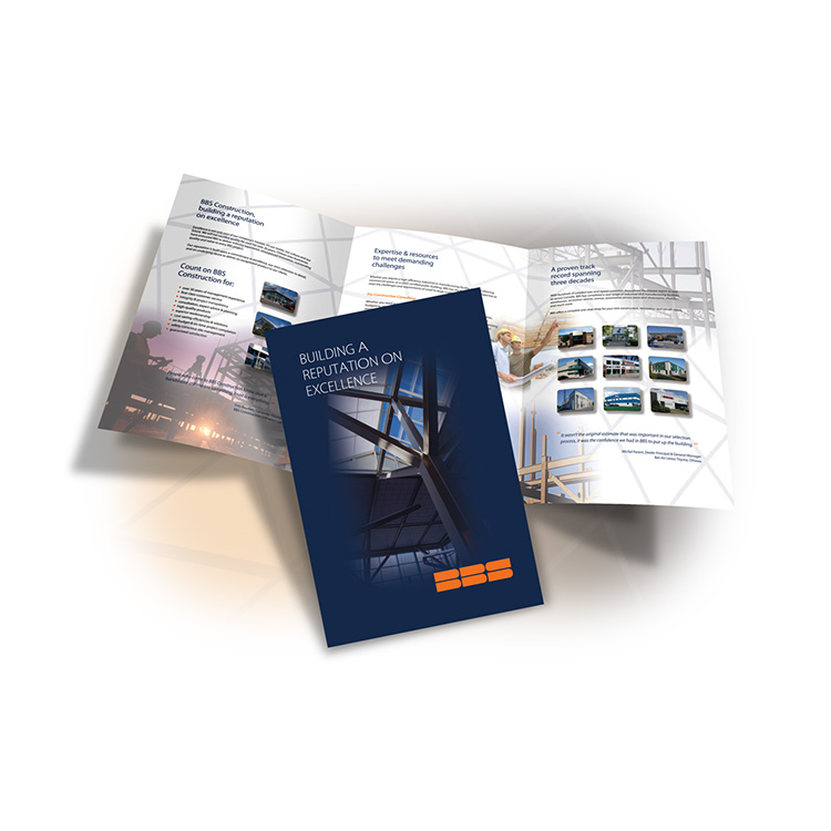 Print Design - Brochure - BBS Construction