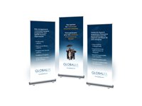 Graphics - Vertical banner design - GlobalEx